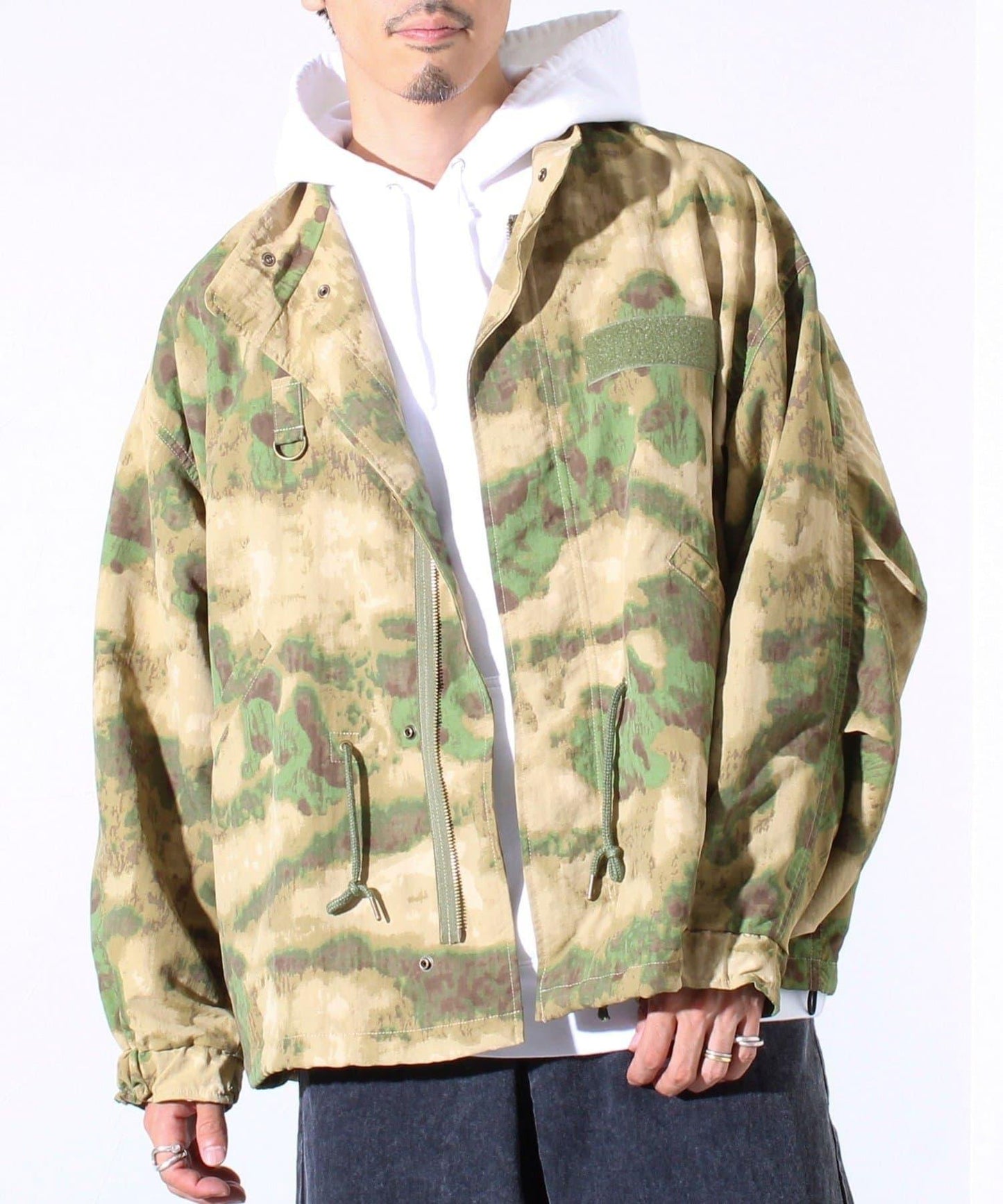 【GLOSTER】軍事風格 短款摩德風夾克 內襯網眼