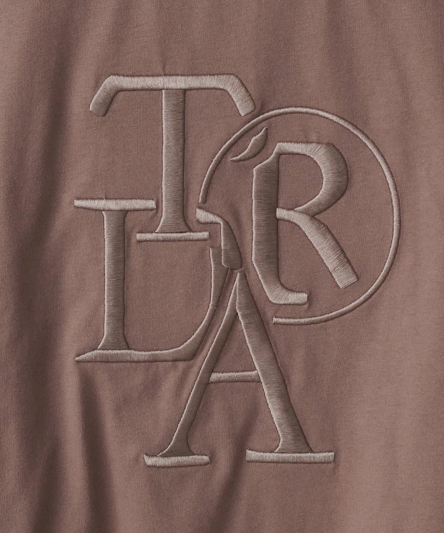 厚重LOGO刺繡T恤
