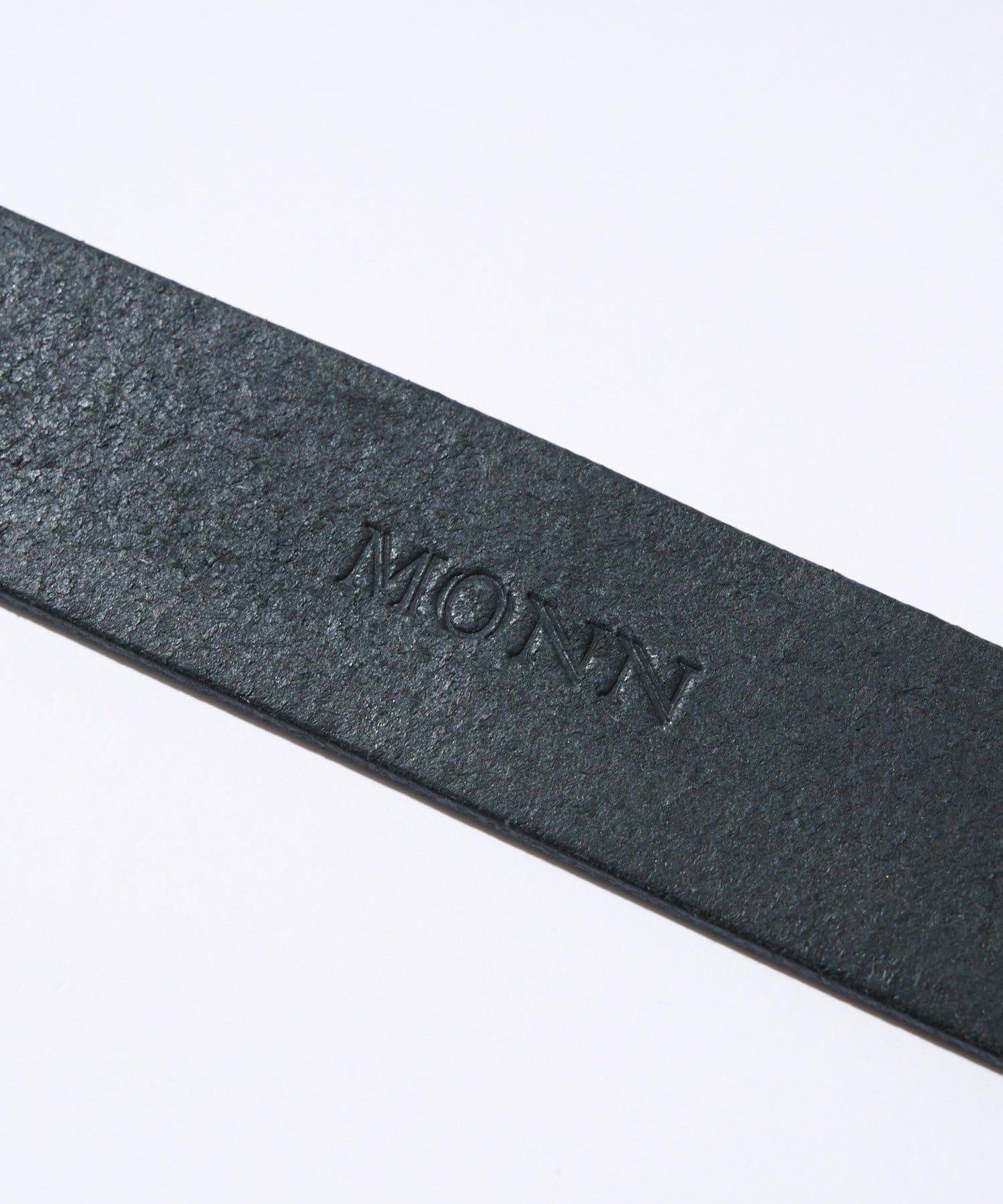 【MONN.:. (蒙)】金色金屬皮革腰帶