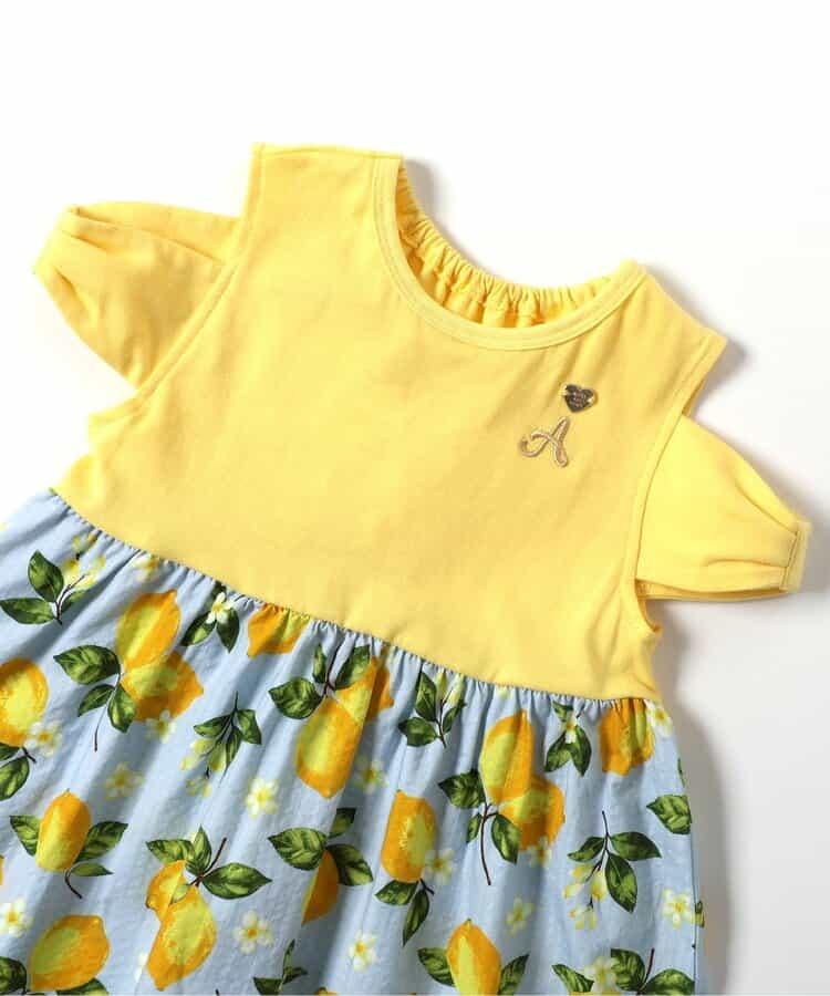 【連衣裙】3款露肩蝴蝶結拼接連衣裙_RP