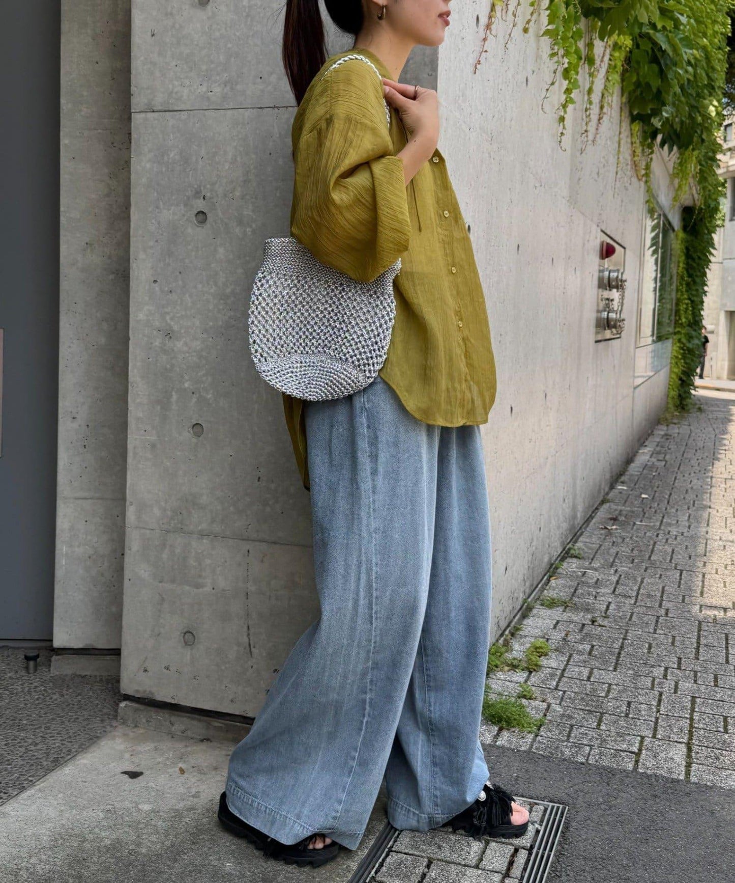 透視連帽襯衫
