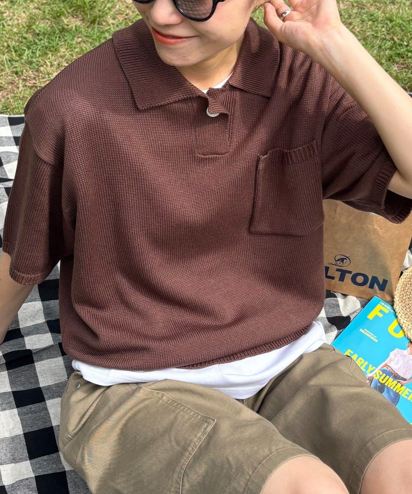 【男女通用】夏季針織polo衫
