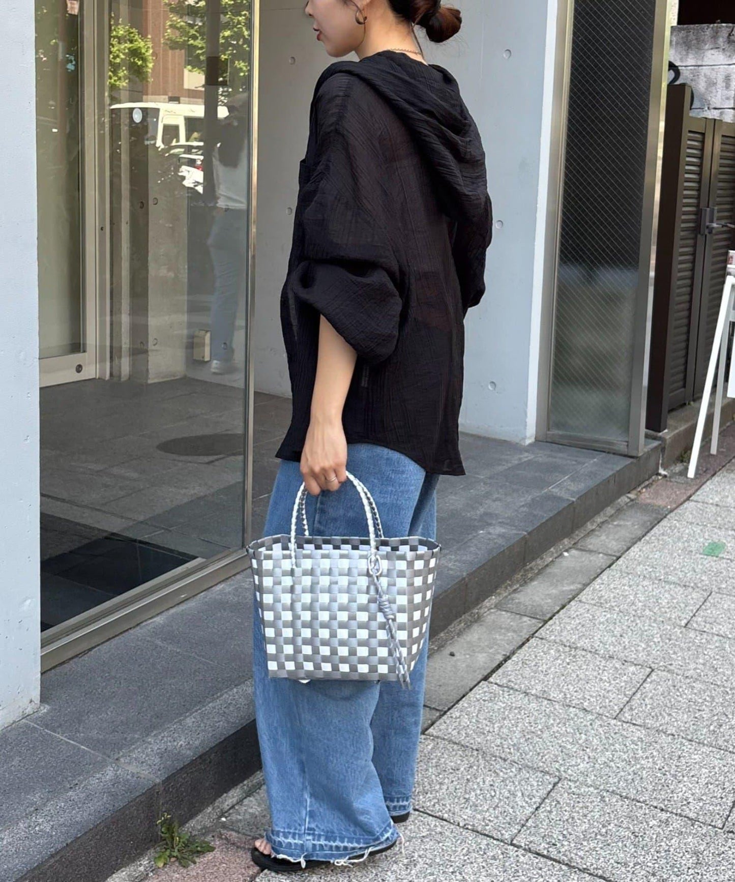 透視連帽襯衫