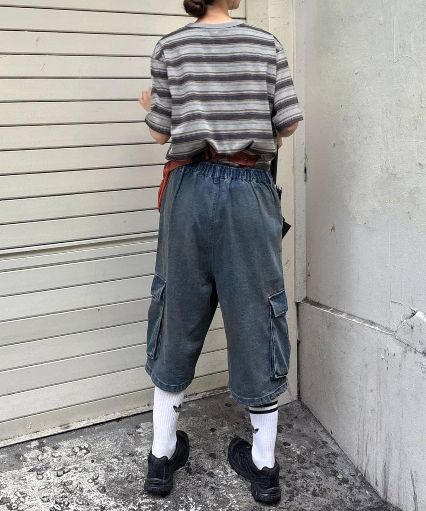 【CIAOPANIC TYPY】【UNISEX】復古風條紋T恤
