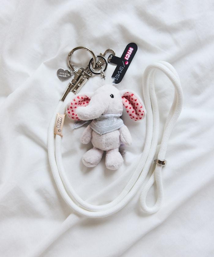NICI x SMAST 閃光綁帶頭巾 玩偶 閃光手機吊墜
