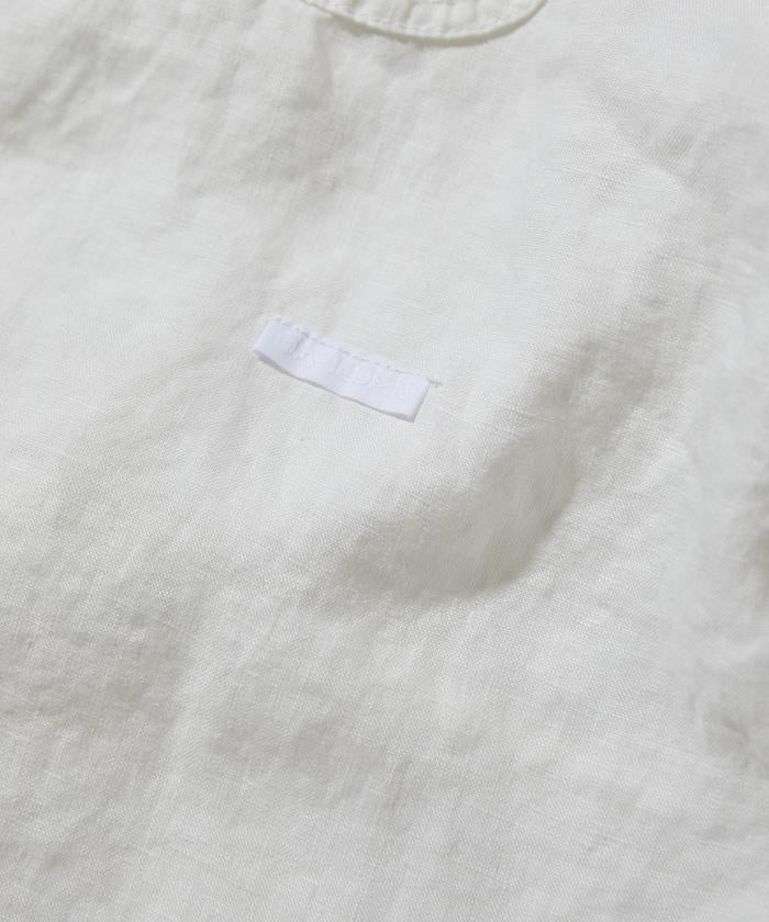 比利時亞麻開領襯衫