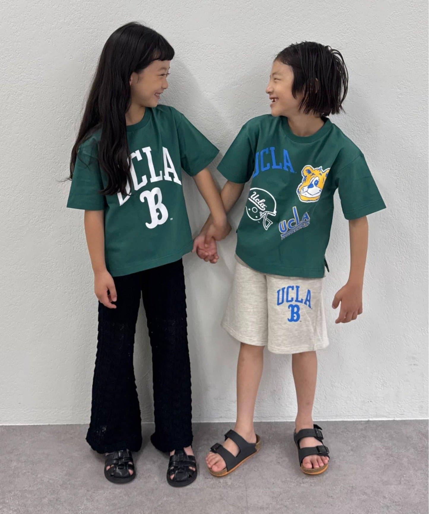 【限定】【兒童】【UCLA】聯名明款式一點標誌短褲