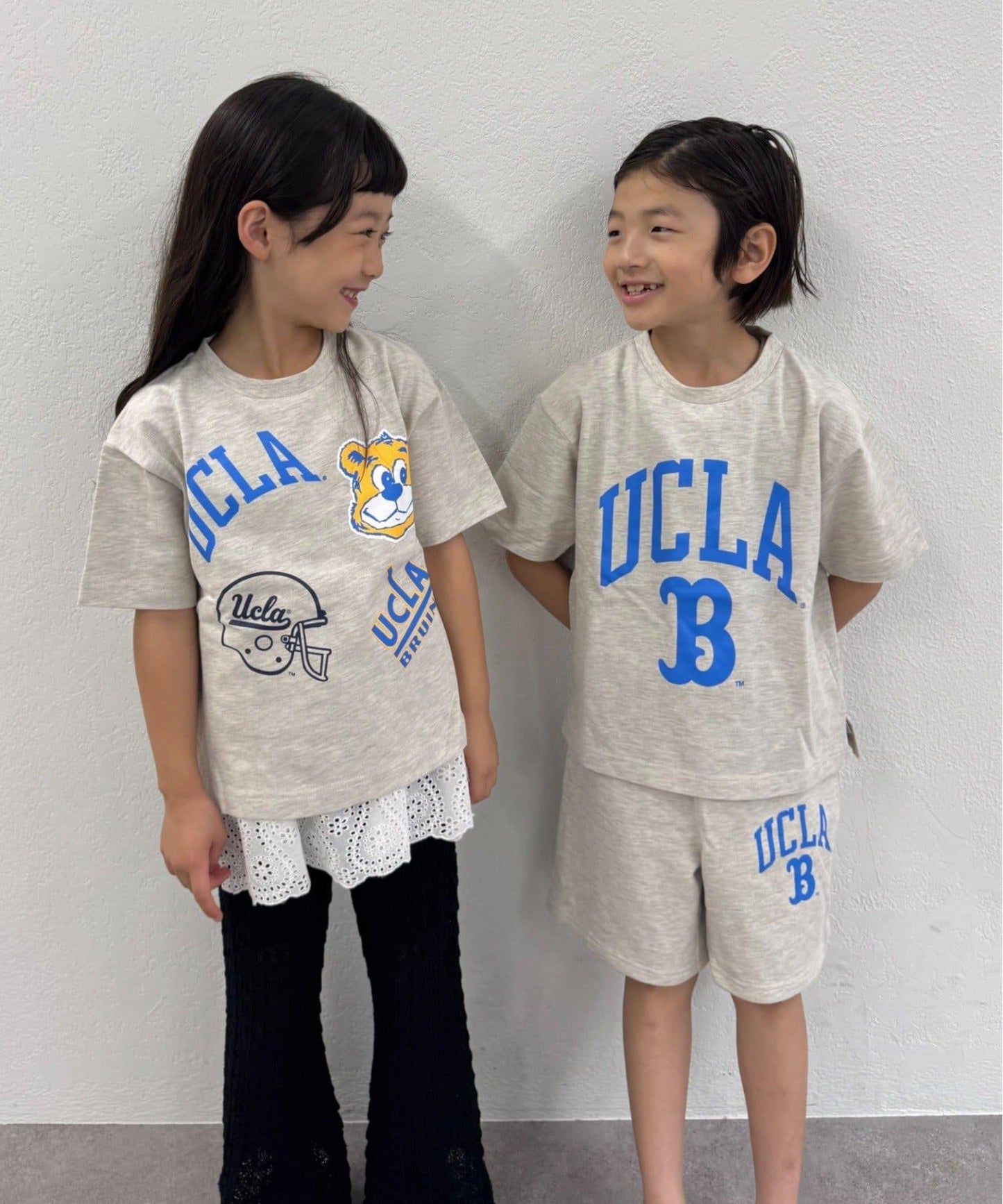 【限定】【兒童】【UCLA】聯名明款式一點標誌短褲