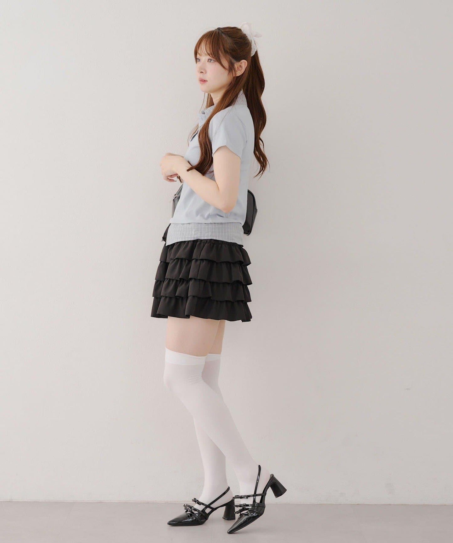 【@re.__mi23精選】假襯衫疊穿上衣