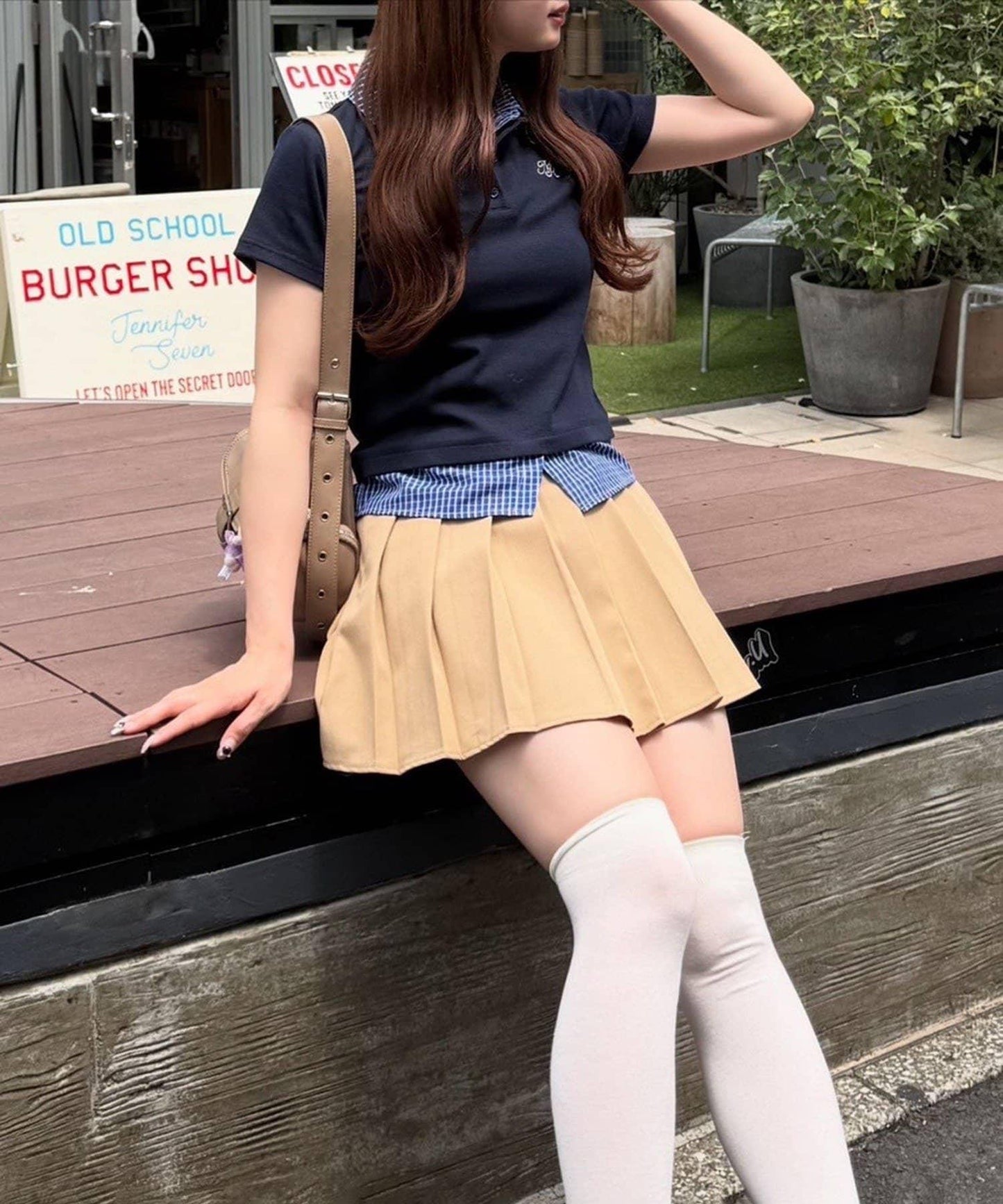 【@re.__mi23精選】假襯衫疊穿上衣