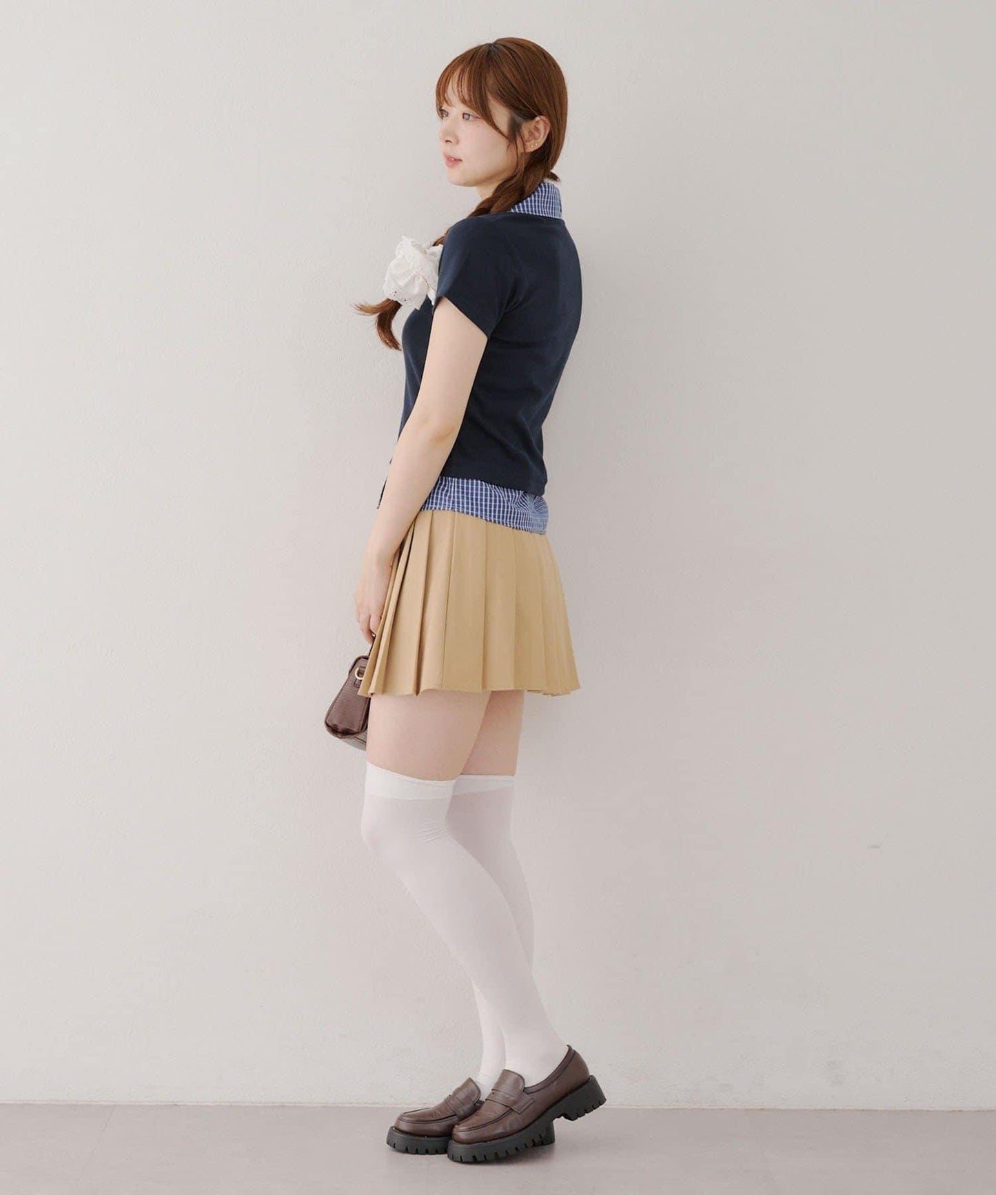 【@re.__mi23精選】假襯衫疊穿上衣