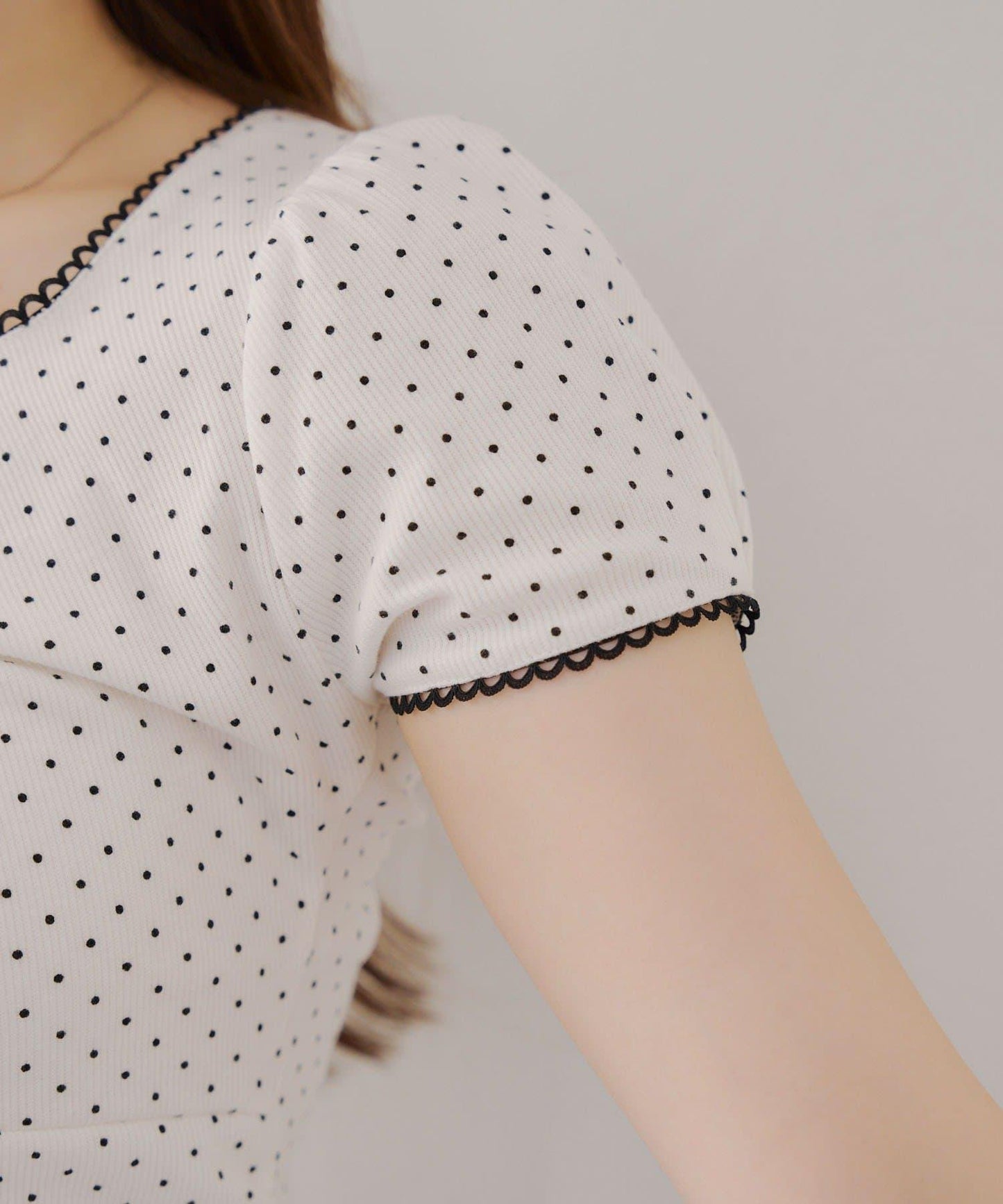 【@may_81o精選】網眼抽褶T-shirt