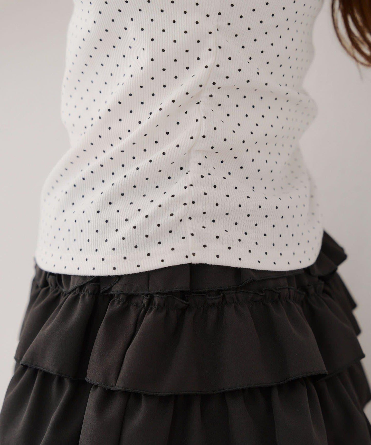 【@may_81o精選】網眼抽褶T-shirt