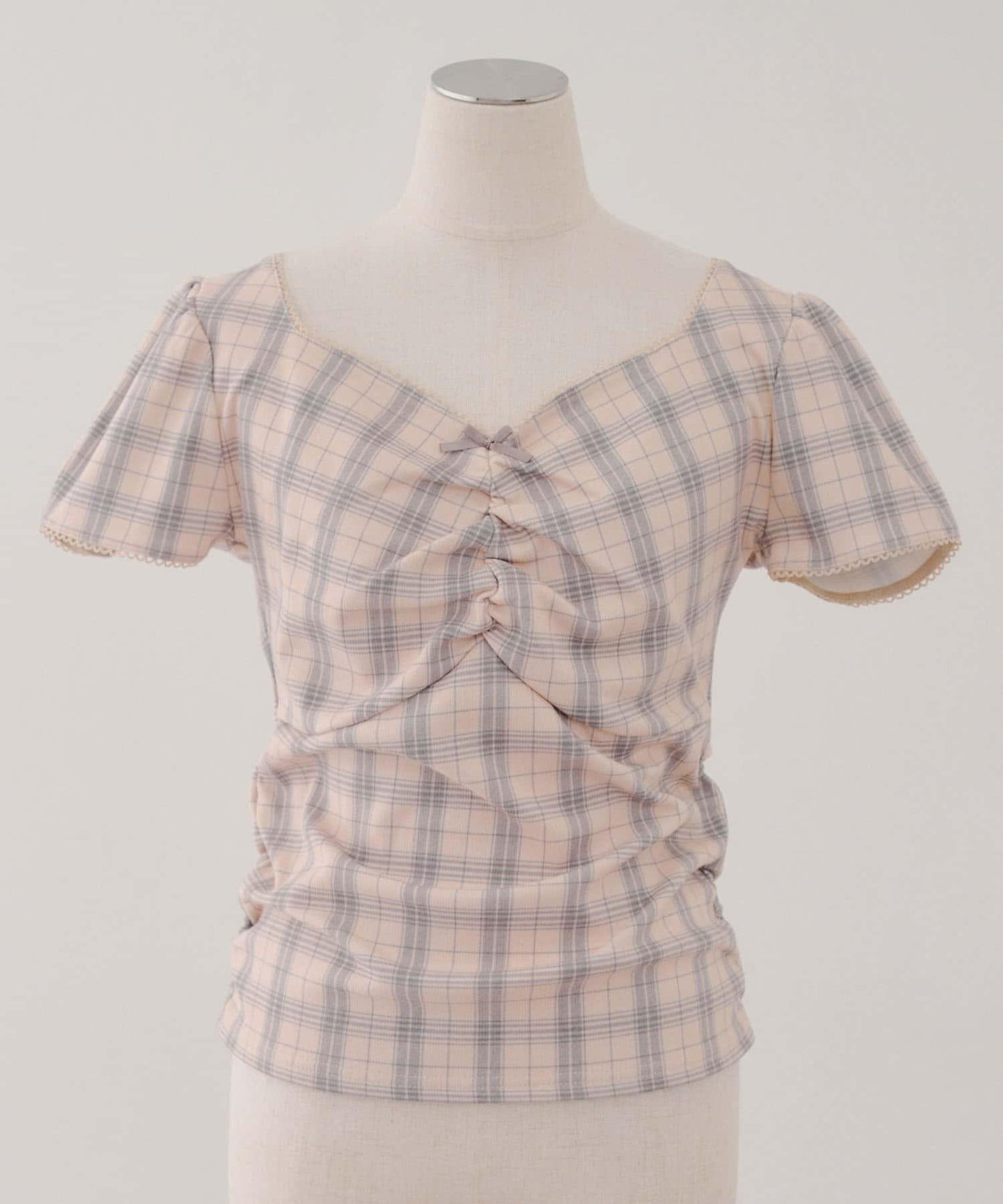 【@may_81o精選】網眼抽褶T-shirt