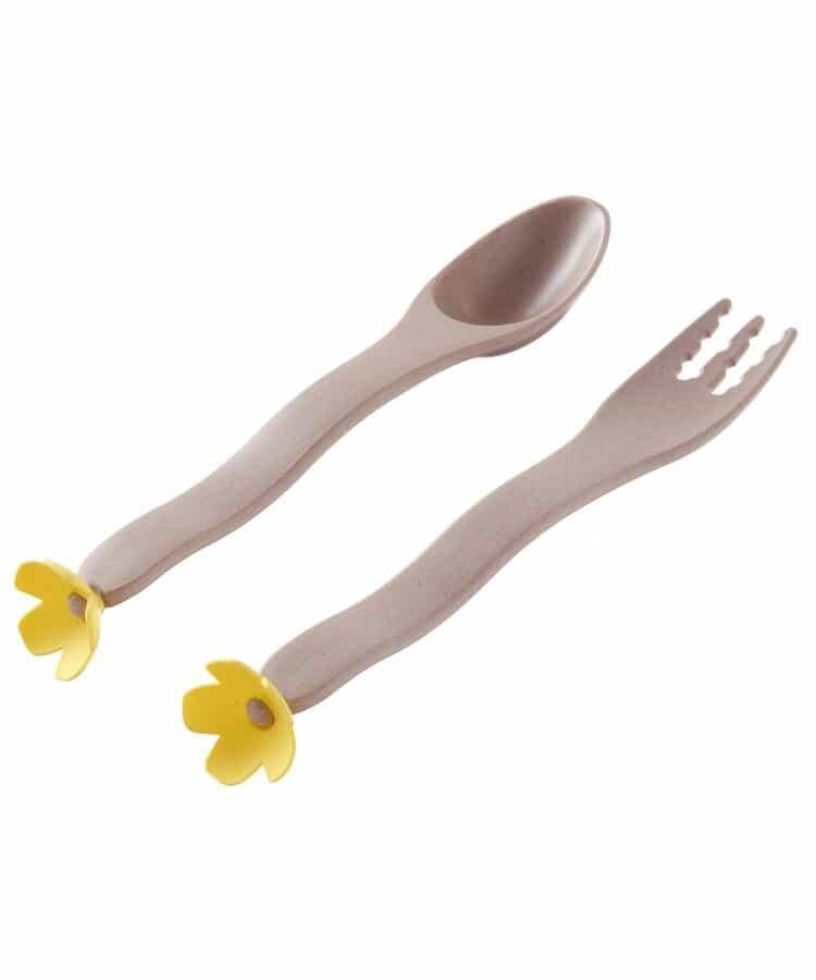 盛開餐具套裝(米色)