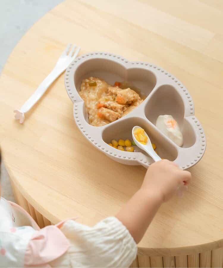 盛開餐具套裝(白色)
