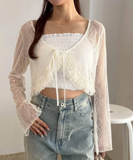 蕾絲開衫