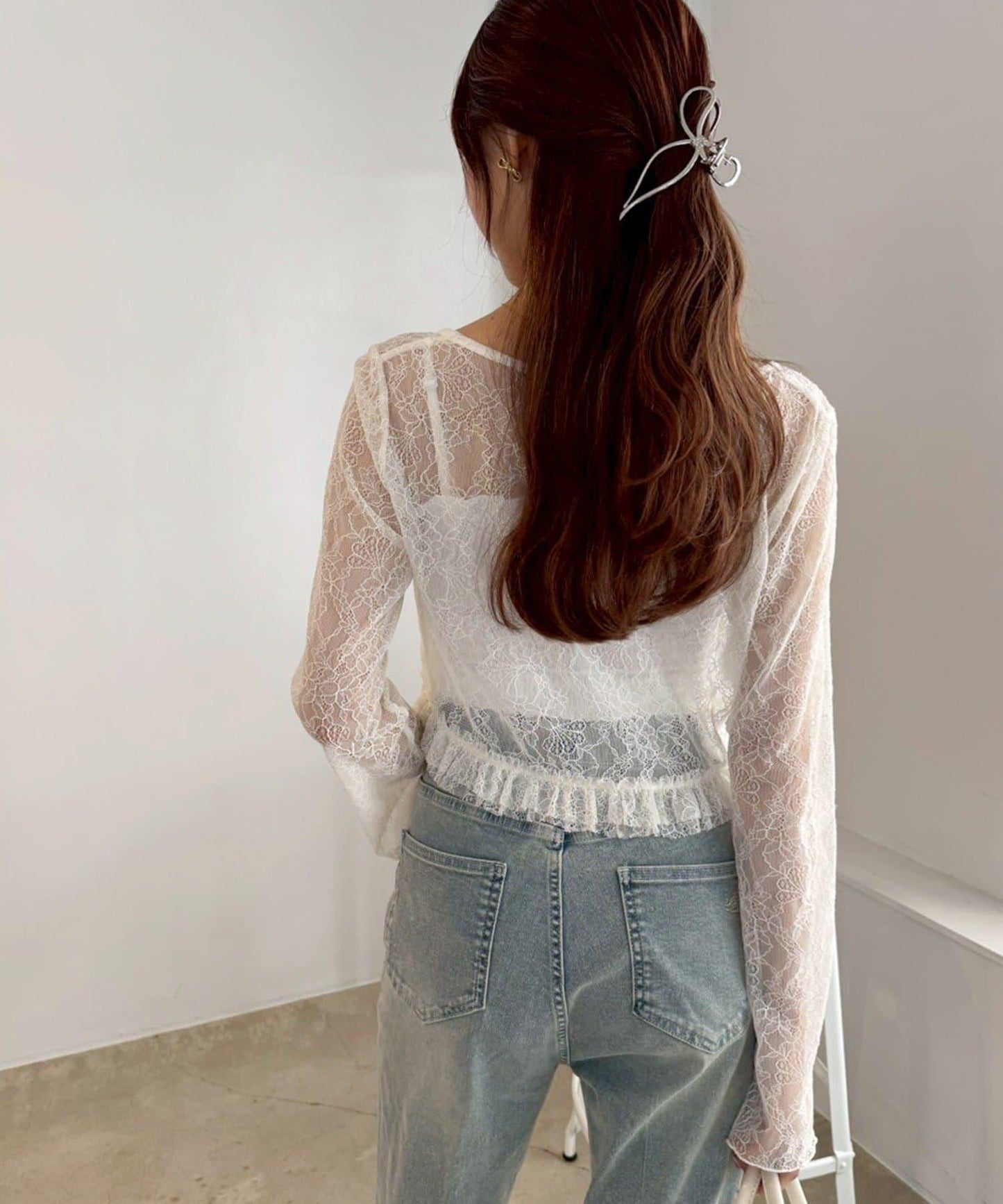 蕾絲開衫