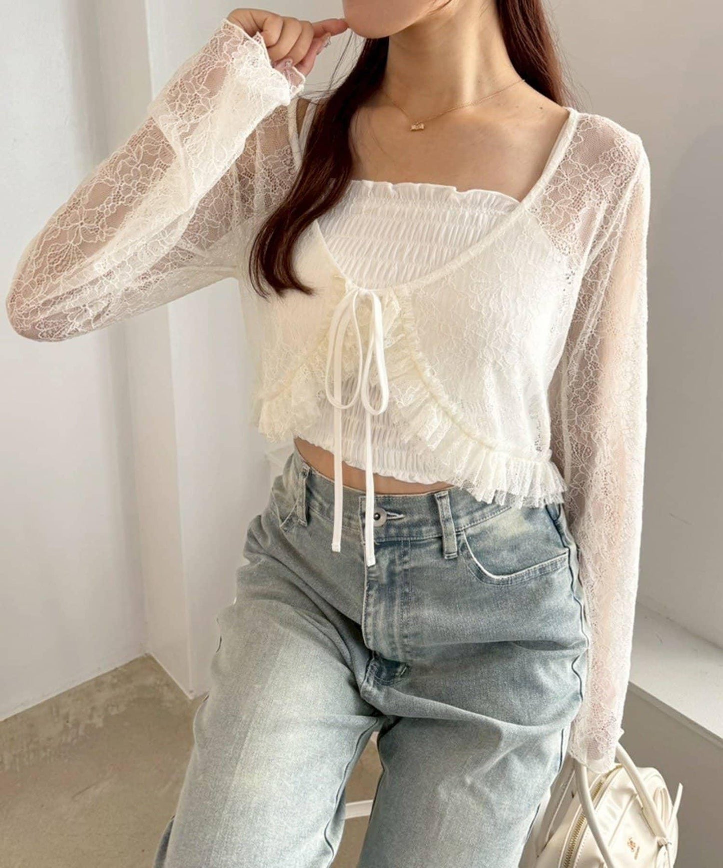 蕾絲開衫