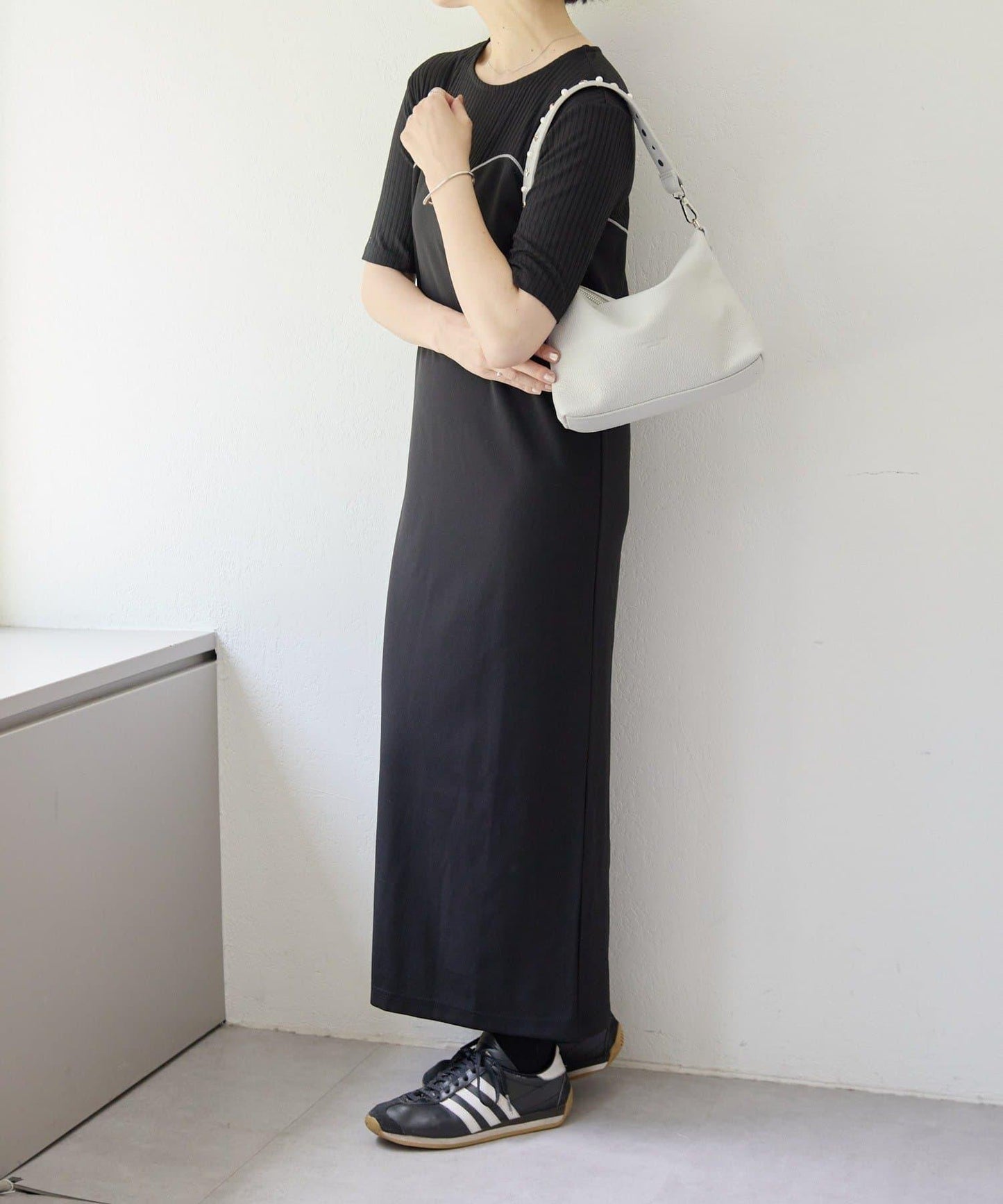【Veneta皮具】鉚釘×珍珠雙肩包