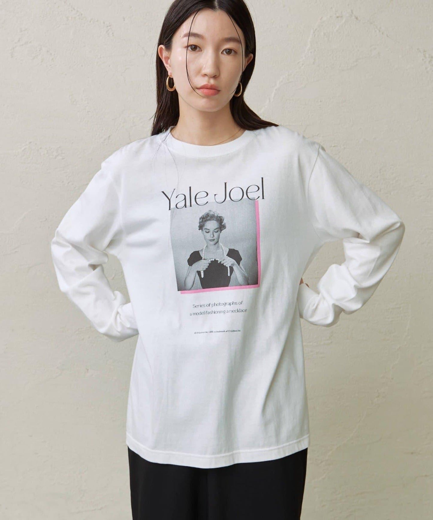LIFE PHOTO長款T恤 Y