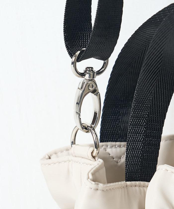 2WAY 鉚釘 手提式束口袋