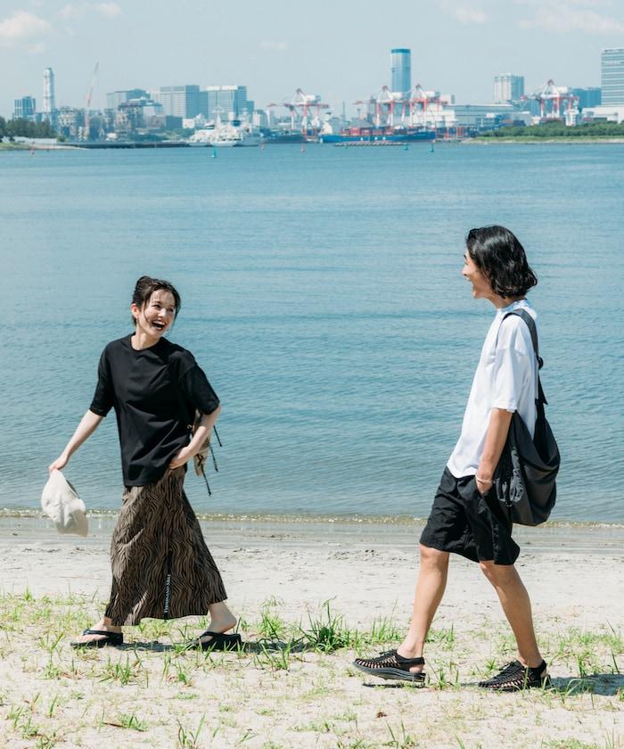 Lawson×FREAK'S STORE 可摺疊尼龍運動短褲 / 羅森FREAK