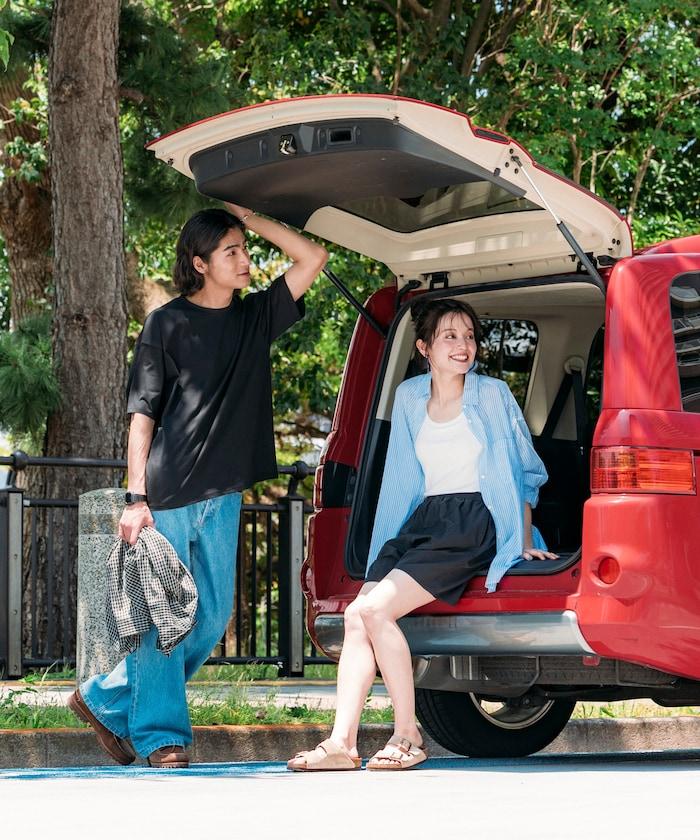 Lawson×FREAK'S STORE 可摺疊尼龍運動短褲 / 羅森FREAK