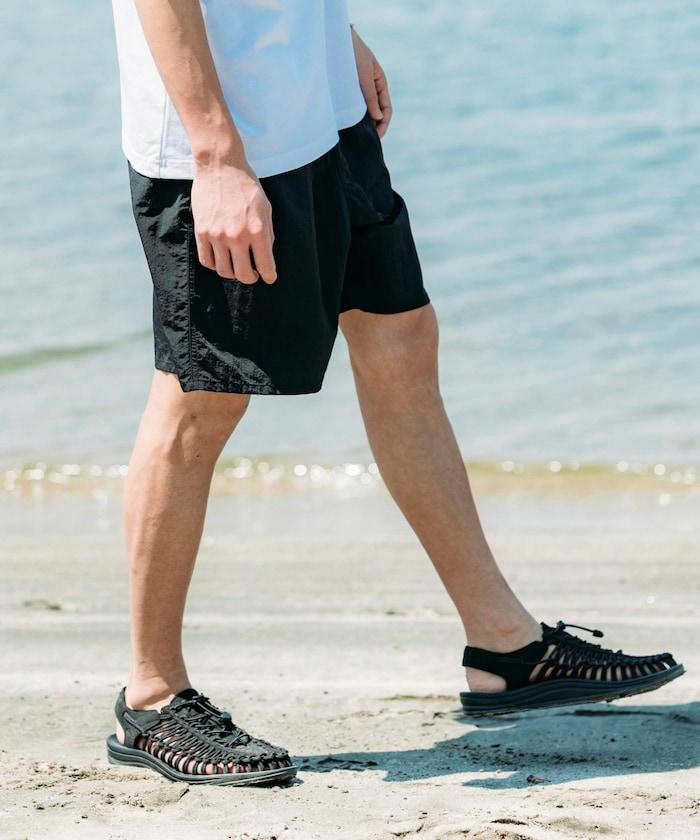 Lawson×FREAK'S STORE 可摺疊尼龍運動短褲 / 羅森FREAK