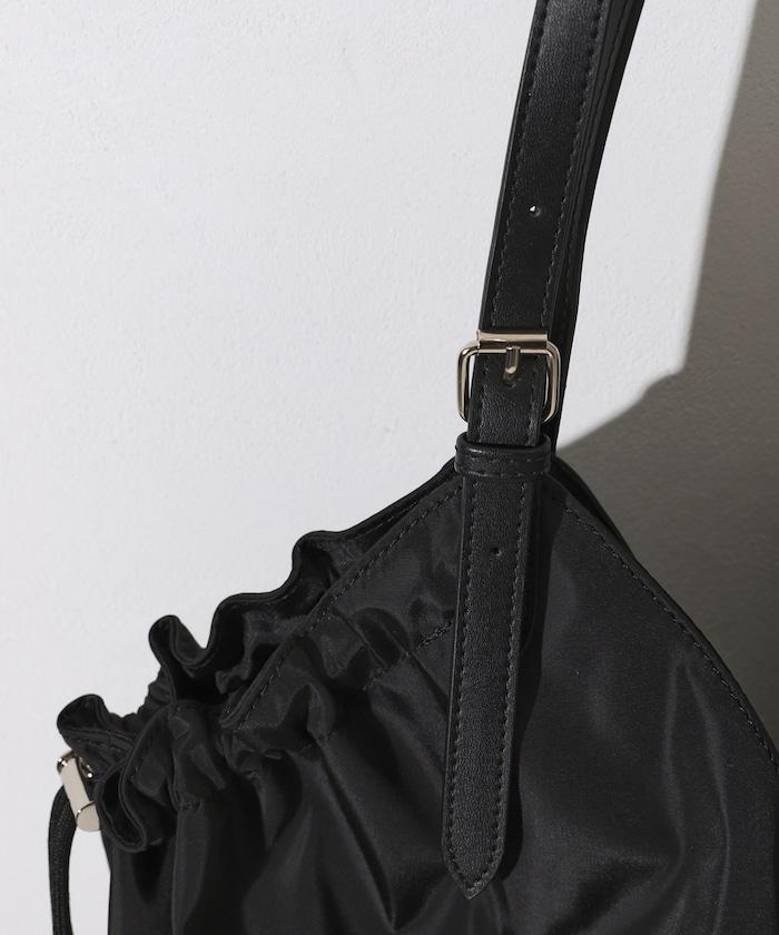 聯名 側邊收褶 托特包