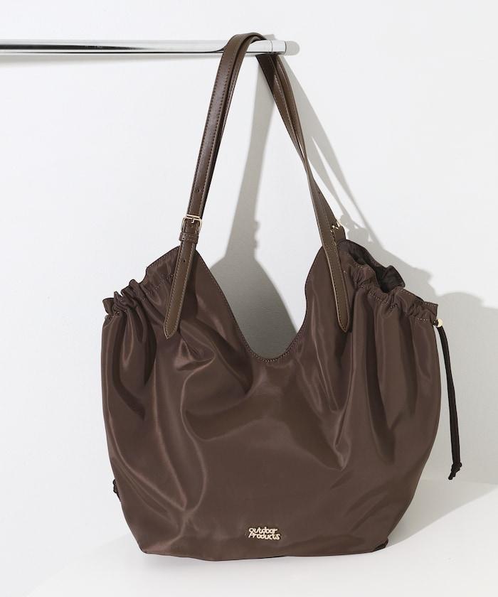 聯名 側邊收褶 托特包