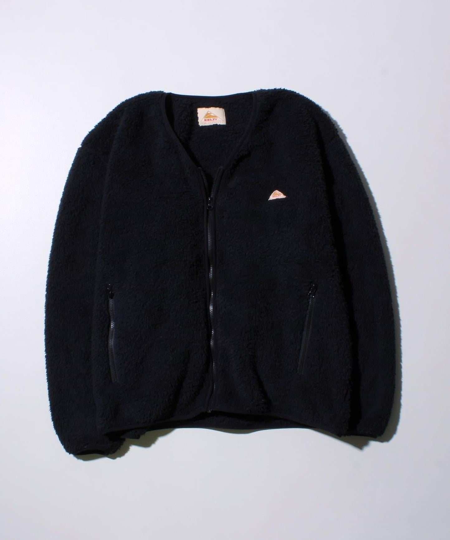 【KELTY×GLOSTER】 長毛絨抓絨 帶拉鍊開衫