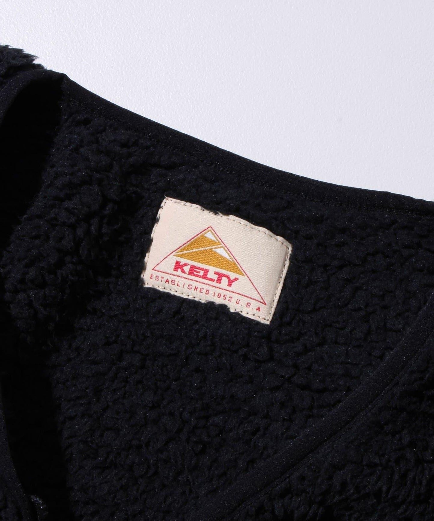 【KELTY×GLOSTER】 長毛絨抓絨 帶拉鍊開衫