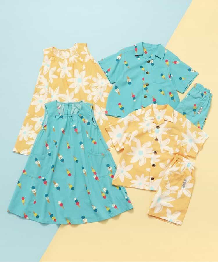 【連衣裙】夏季襯衫套裝