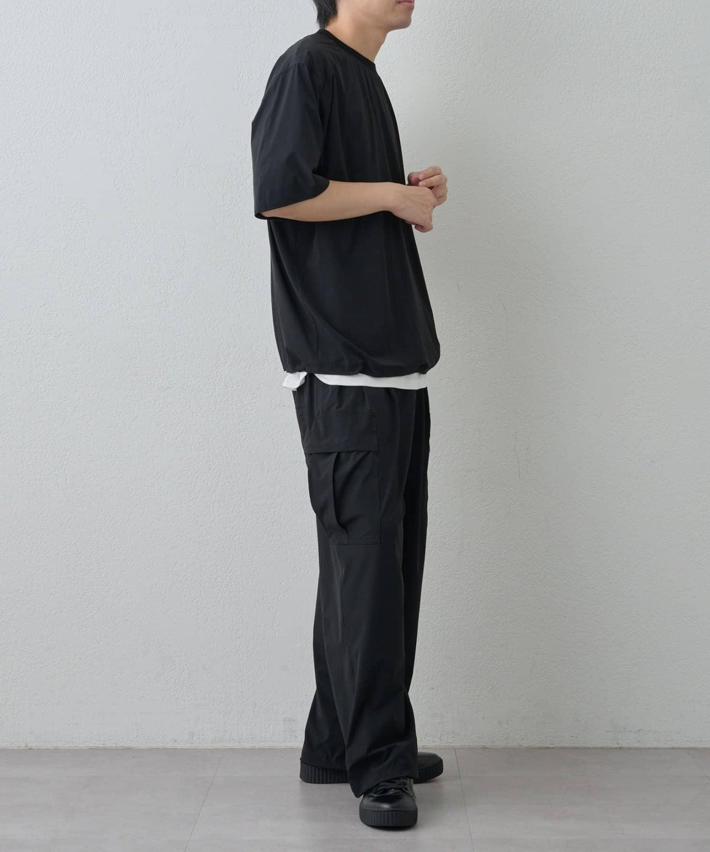 【套裝適配】接觸冷感冰絲工裝褲