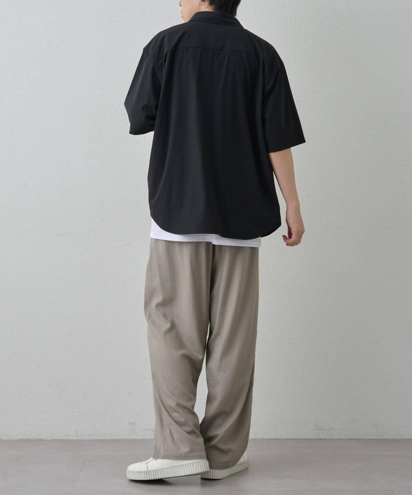 【套裝適配】接觸冷感冰絲短袖襯衫