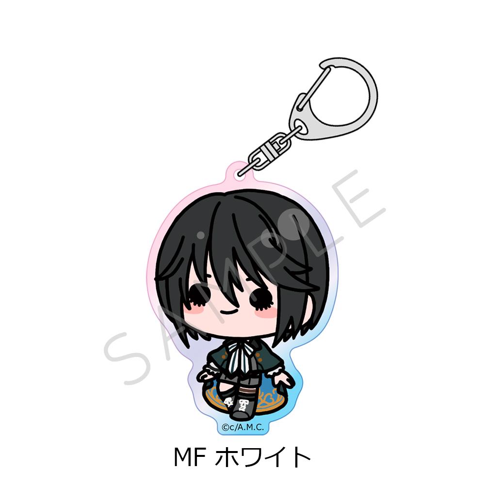 《魔法使的約定》亞克力鑰匙扣 MF 白色