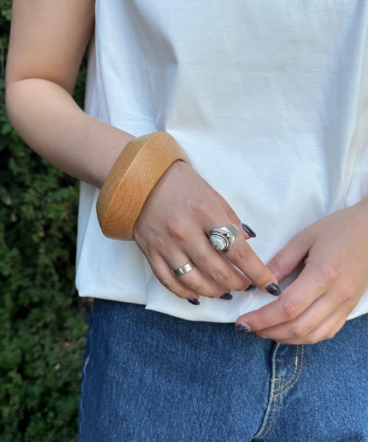 【CIAOPANIC TYPY】【Aguni】木質手鐲