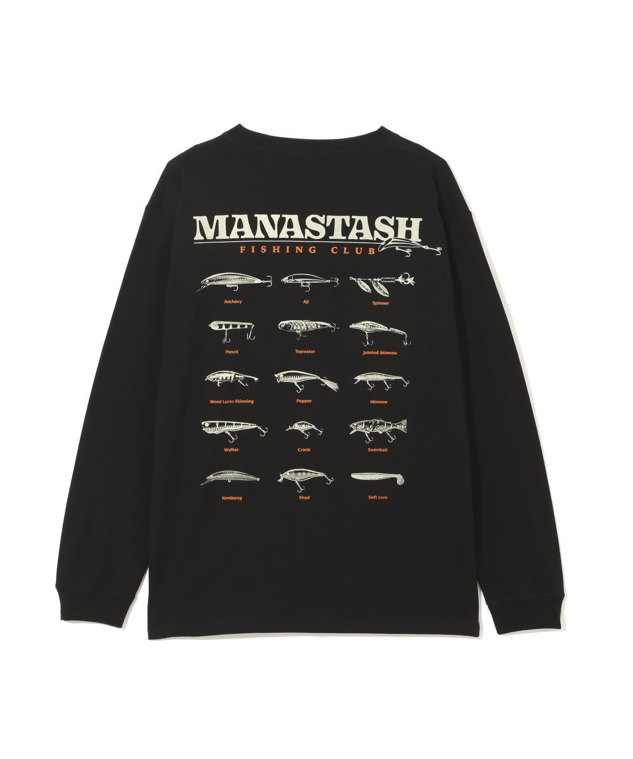 MANASTASH/曼納斯塔什/CiTee 長袖T恤 釣魚款