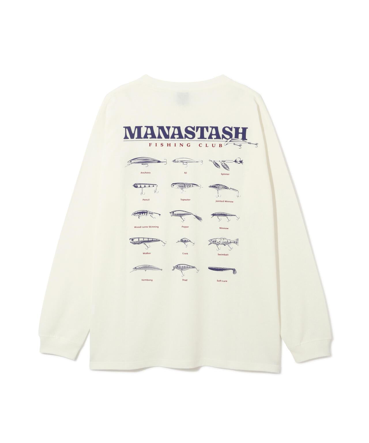 MANASTASH/曼納斯塔什/CiTee 長袖T恤 釣魚款