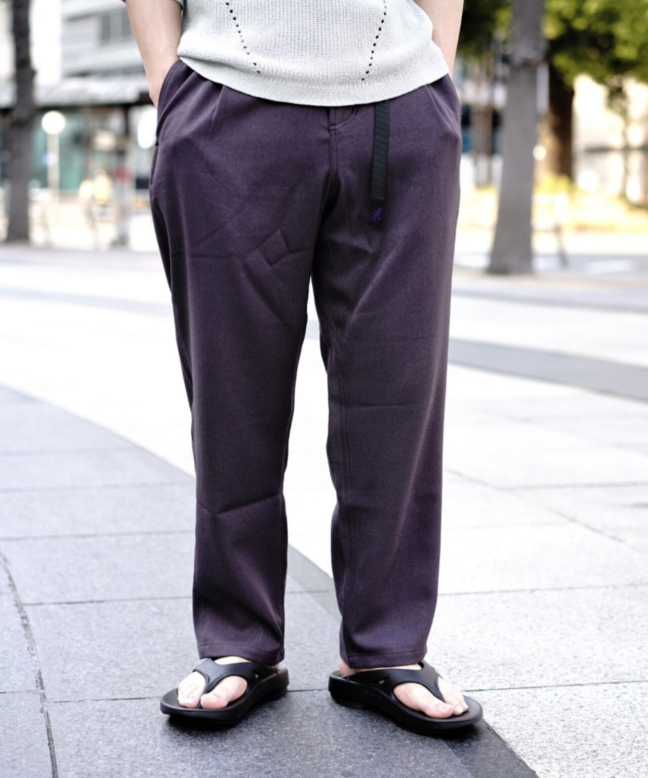 GRAMICCI×BEAVER/格萊美×海狸 聯名 毛呢休閒褲