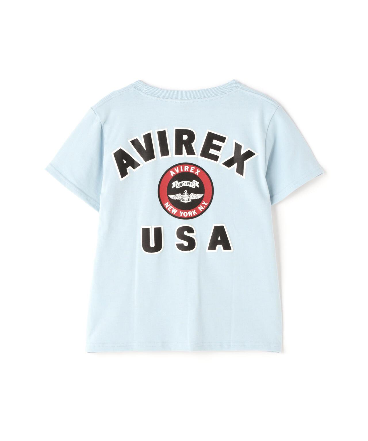 《KIDS》校服T恤/VARSITY T恤/AVIREX / 阿維雷克斯