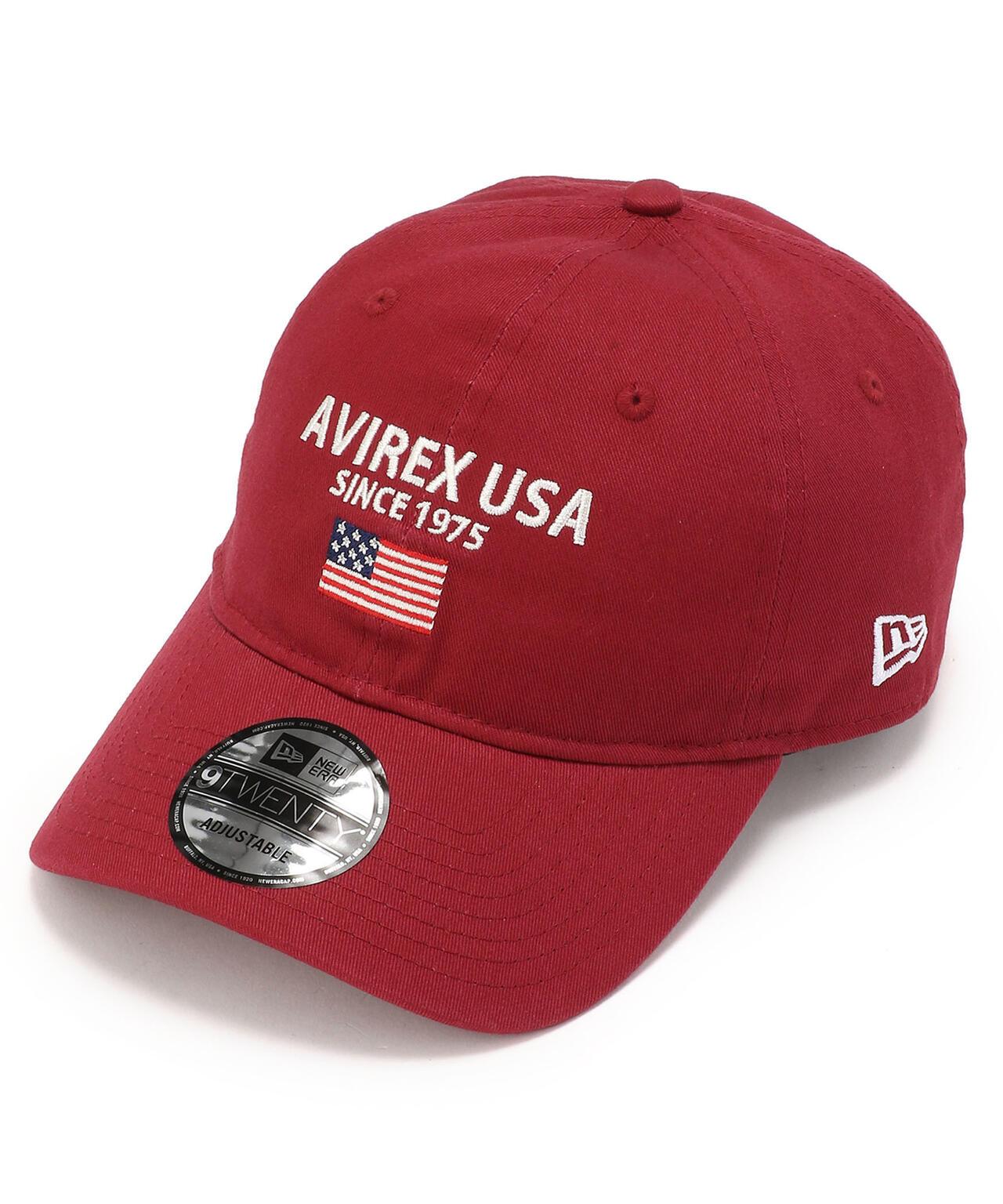 直營店限定/×紐埃拉 球衫帽 美國國旗/ AVIREX×NEW ERA 9TWENTY 球衫帽