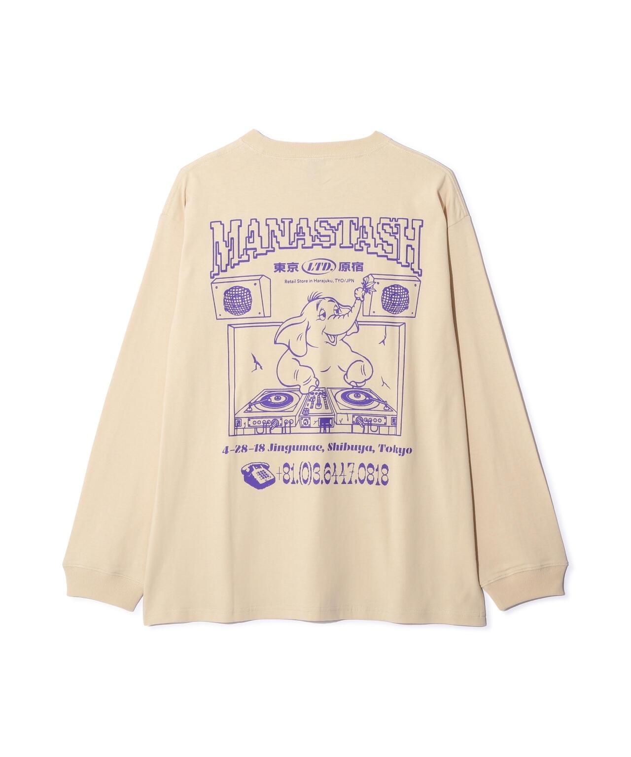 MANASTASH/曼納斯塔什/CiTee原宿長袖T恤