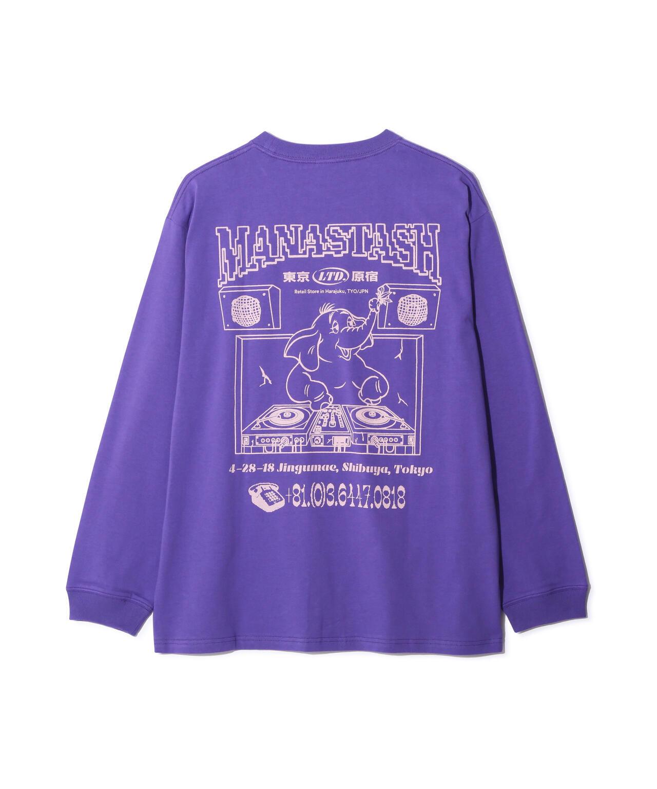 MANASTASH/曼納斯塔什/CiTee原宿長袖T恤