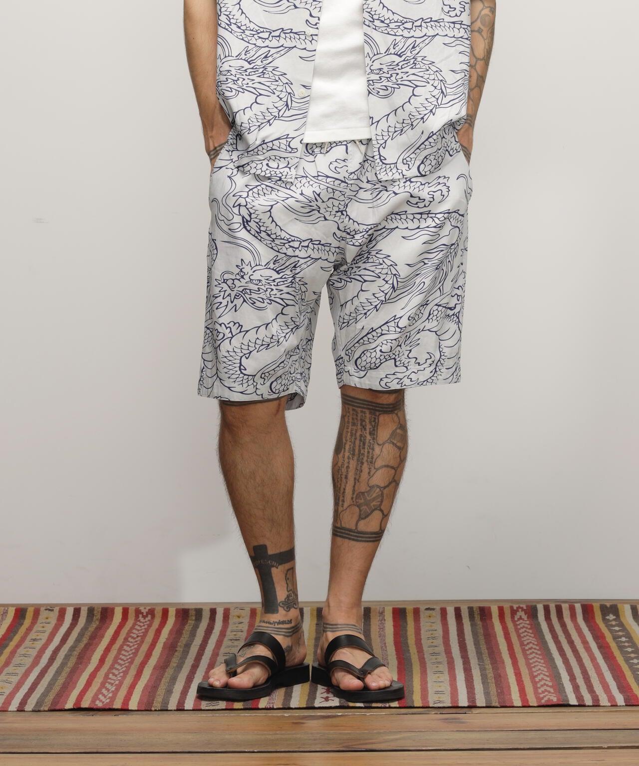 夏威夷短褲 "龍"