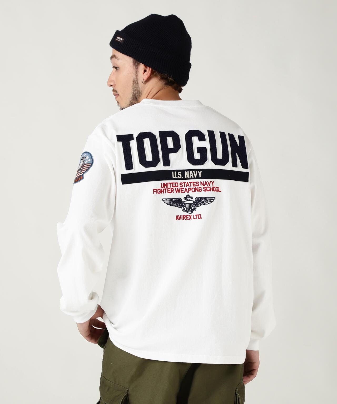 長袖T恤 TOPGUN / 長袖T恤 空中特攻隊