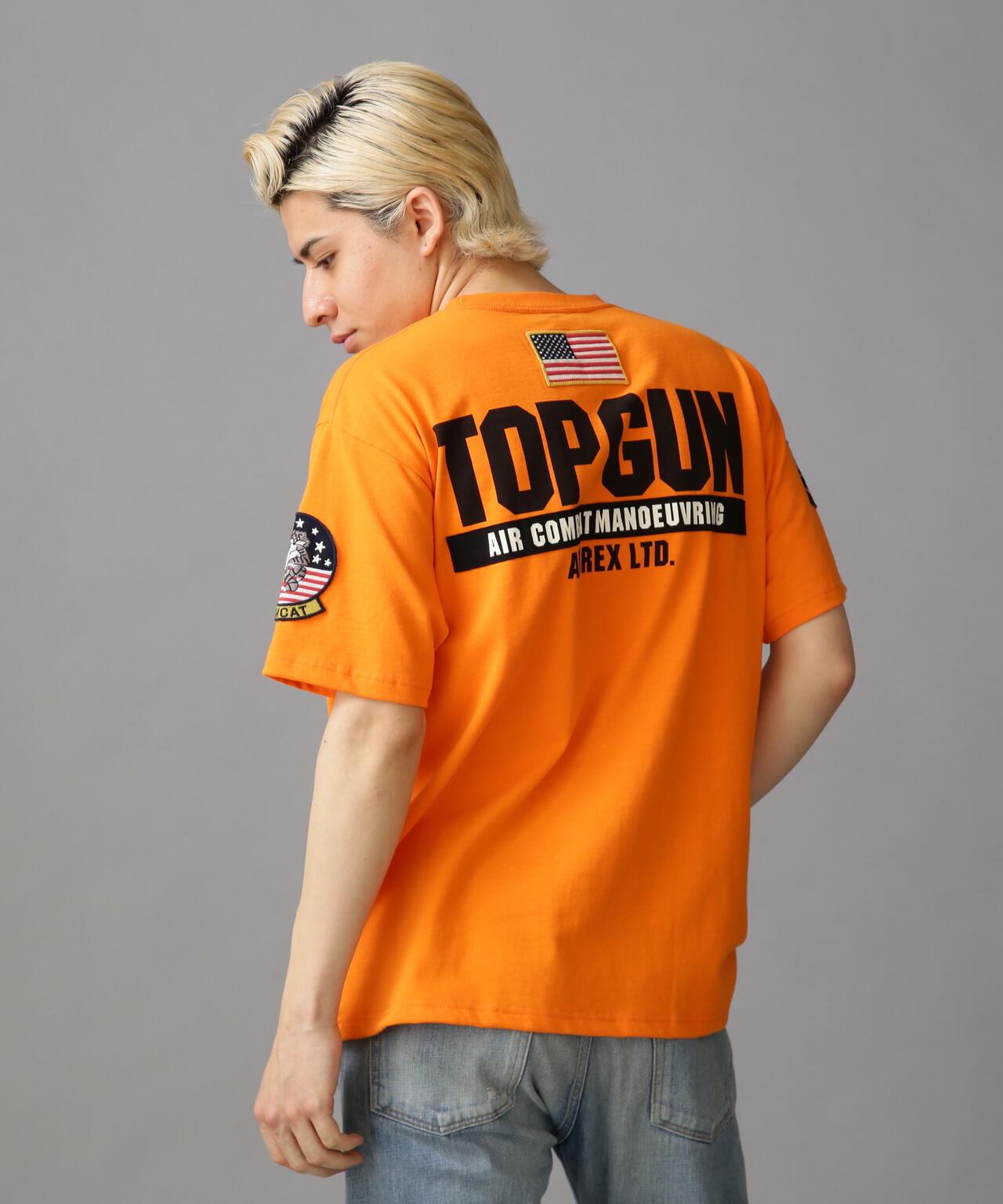 TOP GUN 貼片印花 T恤 / TOP GUN 貼片 & 印花 T恤
