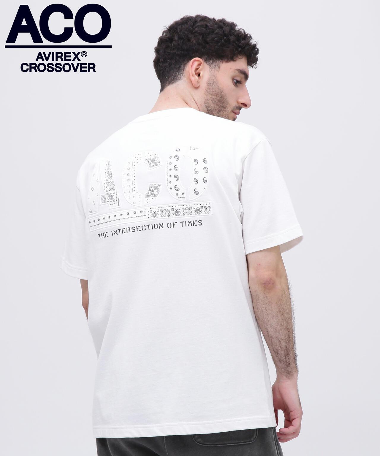 《CROSSOVER》牛仔口袋T恤 / AVIREX