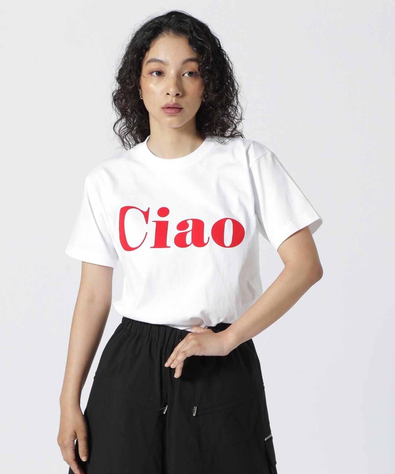 DROIT BELLO(多羅伊貝羅)Ciao絨面T恤